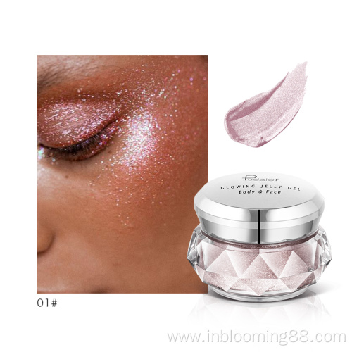 Face Body Beauty Jelly Private label Makeup Highlighter